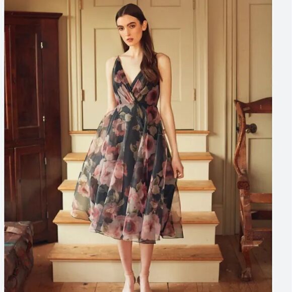 New Jenny Yoo Sabrina Black - Picture 1 of 8